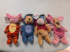 Winnie the Pooh Dressed As Plush Set