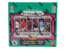 2023/24 Panini Prizm Premier League EPL Soccer International Hobby Box