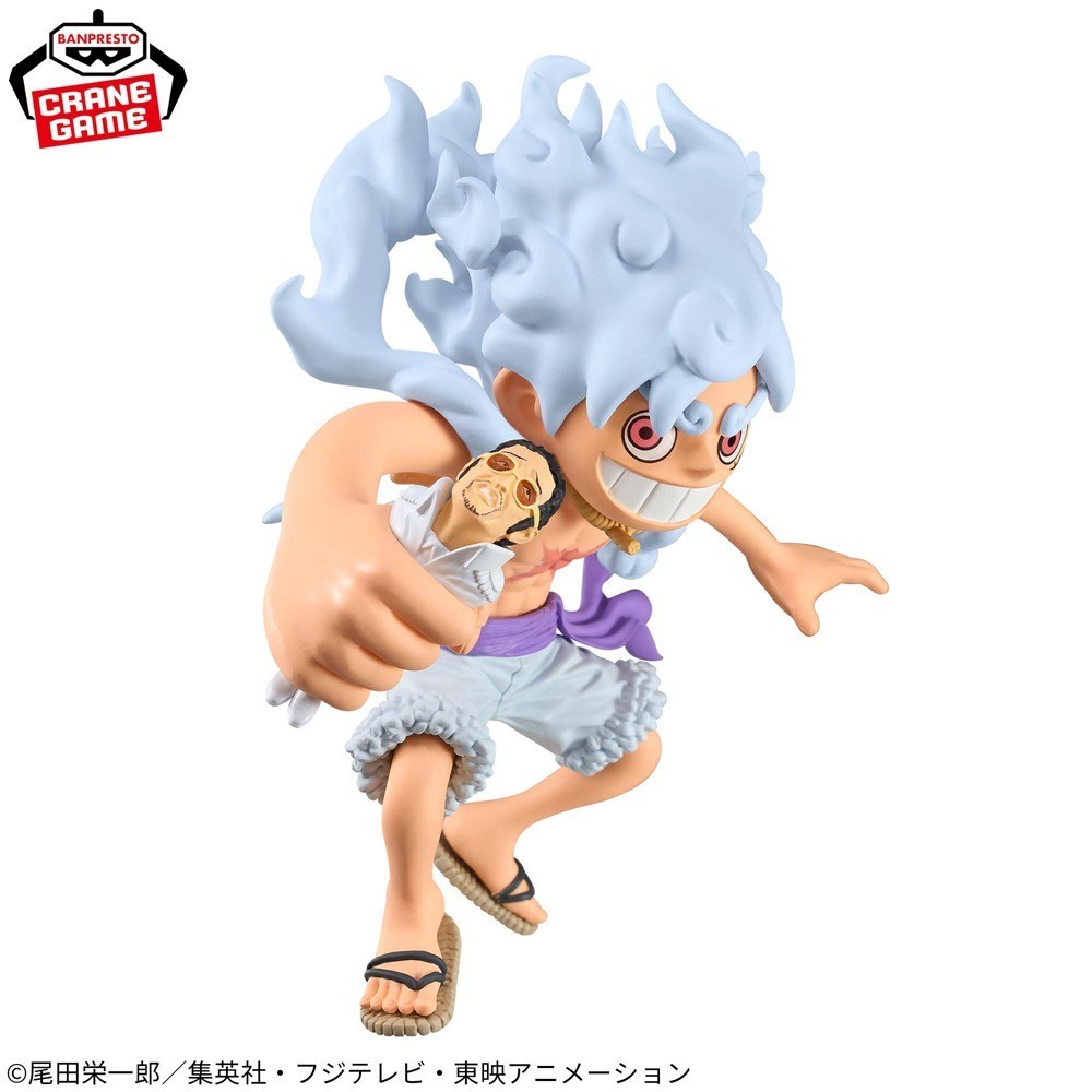 One Piece Mega World Collectable Figure Gear 5 Luffy vs Kizaru