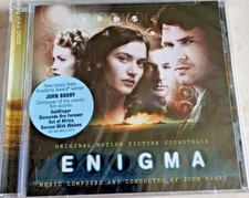 NEW SEALED ENIGMA SOUNDTRACK JOHN BARRY CD