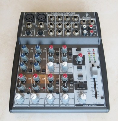 Behringer XENYX 1002 Premium 10-Input 2-Bus Mixer Mic Preamps