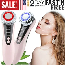 5IN1 Facial Beauty Skin Tightening Machine RF LED Light Photon Therapy Device