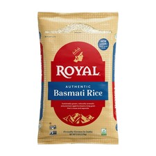 Authentic Royal Naturally Aged Indian White Basmati Rice, Long-Grain, Gluten-fre