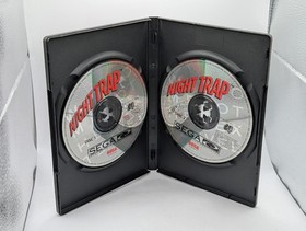 Night Trap for Sega CD - 2 Disc Game & Manual Only (No Case)