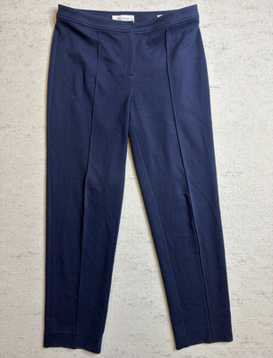 St. John Collection Navy Blue Emily Dress Pants Size 6