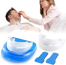 New Relaxing Sleep Health Care Anti Snoring Brace Stop Snoring Mouthpiece Device