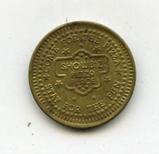 Vintage Showbiz Pizza Place Gaming Token - CC347