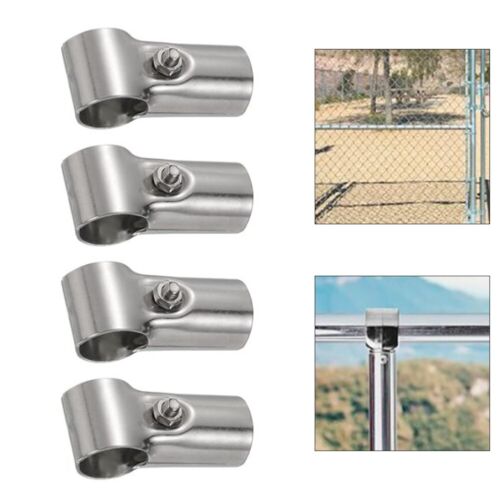 Connettori a morsetto per tubi a T resistenti 4 pezzi adatti per varie strutture - Foto 2 di 10