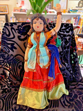 Vintage Handmade East Indian Doll