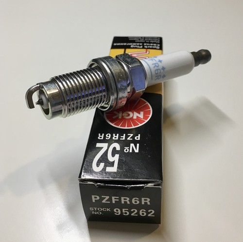 4x NGK PZFR6R Zündkerze V-Line 52 Spark Plug Bougie d´Allumagne Candela di accen - Picture 2 of 5