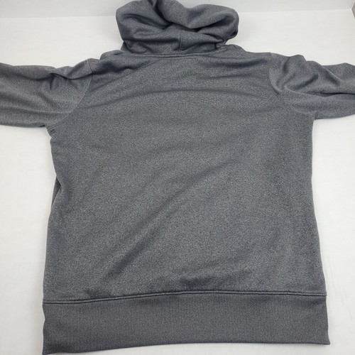 Under Armour ColdGear Sweatshirt Hoodie Women's M Medium Semi Fitted Gray Pink - Picture 8 of 8