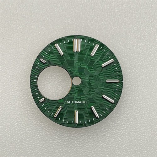 28.5MM Green Luminous Mechanical Watch Dial for NH34/NH38 Movement Accessories - Picture 12 of 12