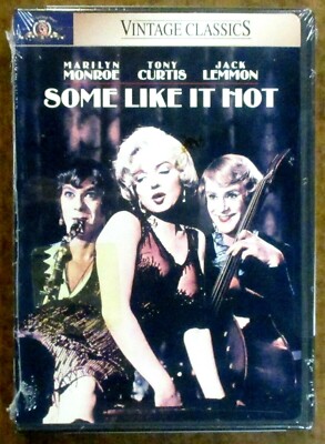 ''Some Like It Hot'' (1959) - Marilyn Monroe - Tony Curtis - DVD - SEALED