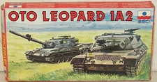 ESCI #8069 OTO Leopard 1A2 1:72 Scale Open Box - NOS (D.D.)