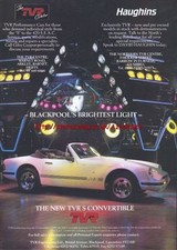 TVR S Convertible Car 1988 Magazine Advert #3355