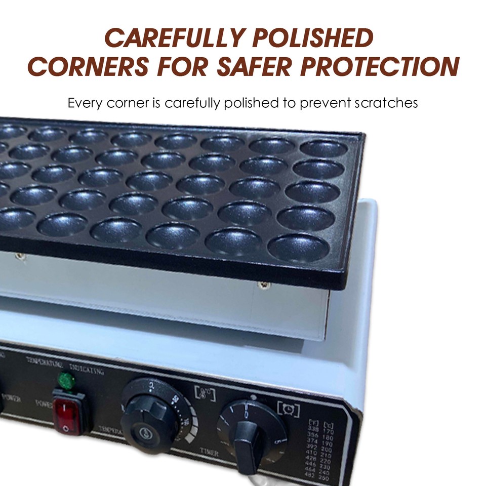 50hole Electric Waffle Maker Machine Mini Pancake Maker Muffin Baker W