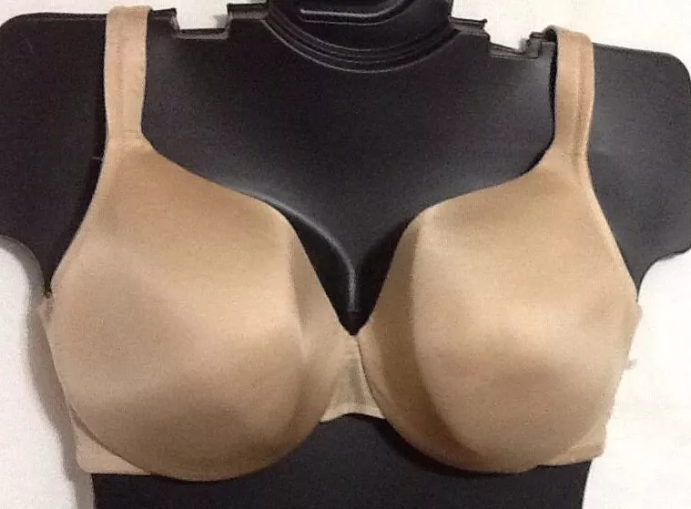 Satin Lightly Lined Full Coverage Cacique BEIGE Lane Bryant Plus Size Bra  NWOT