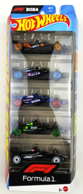 Hot Wheels Formula 1 F1 - 5er Pack - Racing Car Gift Set - 2024  NEU & OVP