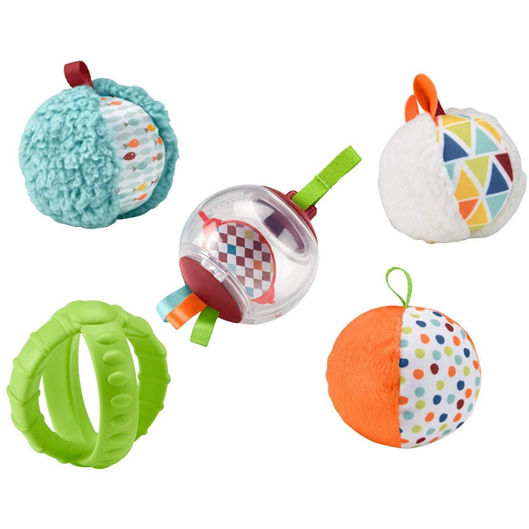 Five Senses Activity Balls FXC32 Fisher Price Preschool (Damaged Box)