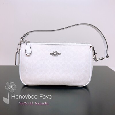 Nwt Coach Nolita 19 In Colorblock Micro Signature Canvas
