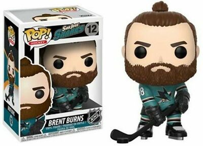 Brent Burns San Jose Sharks Home Jersey POP! Hockey #12 Vinyl Figur Funko