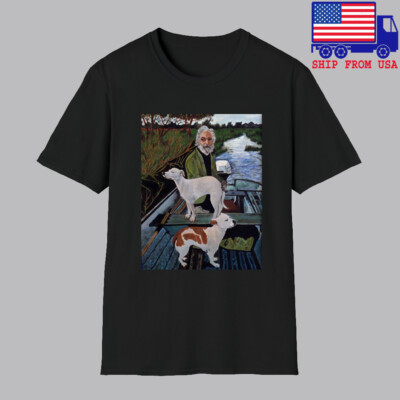 T-Shirt Homme Jimi Hendrix Avec Drapeau Américain Guitare - Noir - Tailles S à 5XL