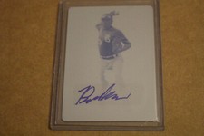 BEN RAMIREZ 2016 Leaf PERFECT GAME Autograph PRINTING PLATE #1/1 USC MARINERS