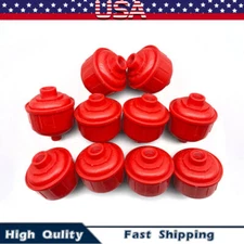 10PCS DISPOSABLE INLINE AIR FILTERS FOR HVLP Paint Spray Gun Universal Red