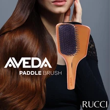 AVEDA Wooden Hair Paddle Brush - (Regular) Brand New