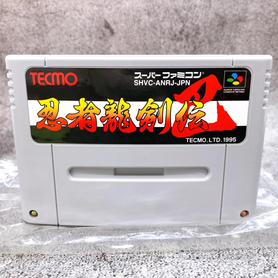 Nintendo Super Famicom Ninja Ryukenden Tomoe Tecmo Japan SNES SFC Game in Stock - Image 4 of 4