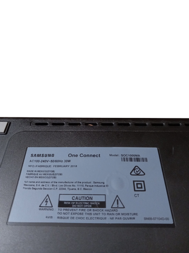 Samsung BN96-44724A One Connect Box tested working great - Picture 3 of 5