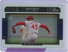 Bob Gibson 2022 Panini Three And Two 026/150 Cardinals