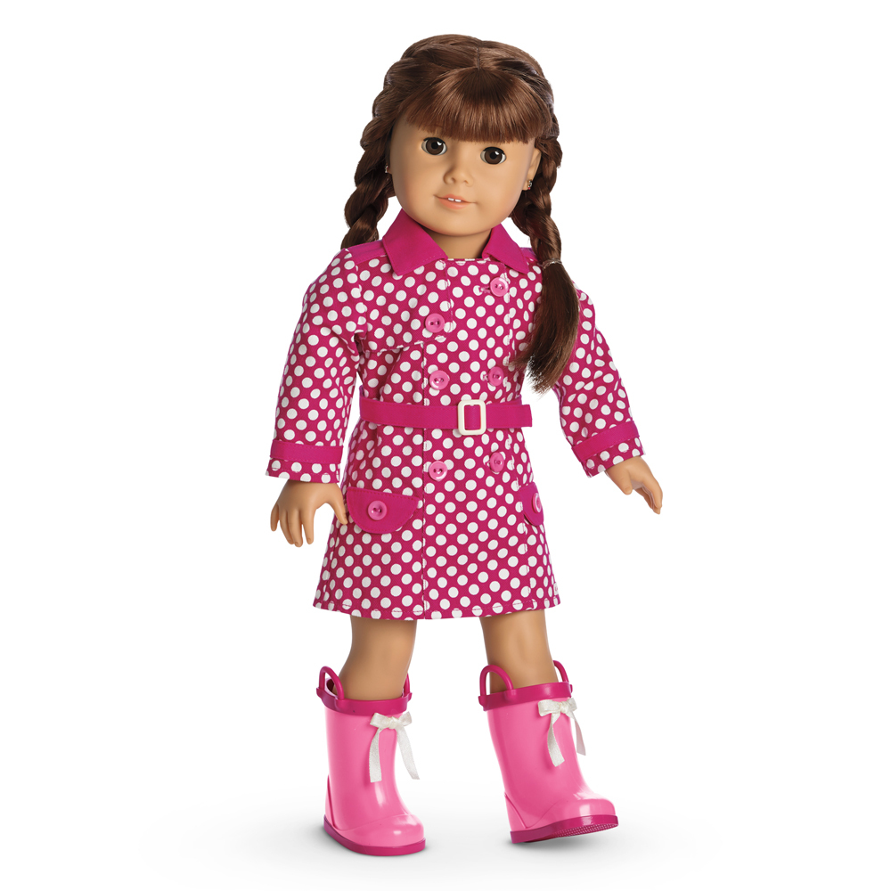 American Girl Rainy Day Coat for Dolls My AG (Retired) New in Box