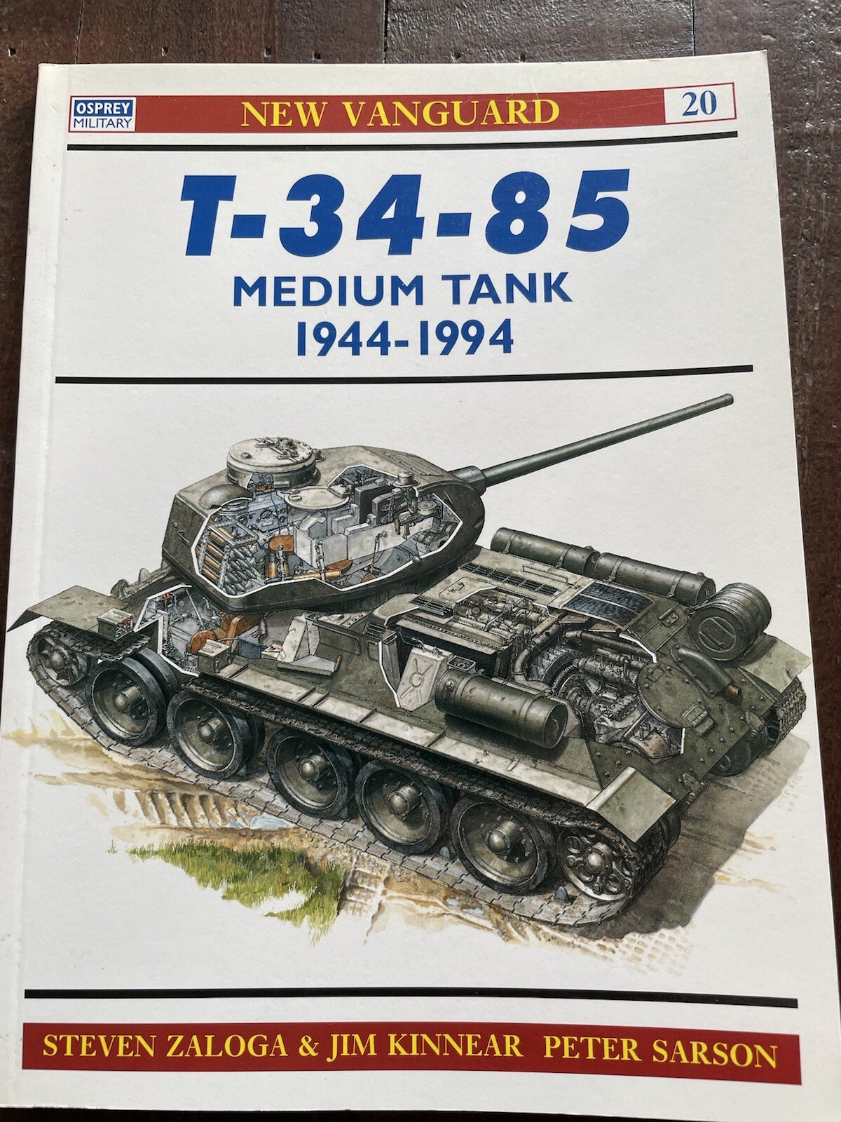 Osprey New Vanguard T-34-85 Medium Tank 1944-1994 PB Steven J Zaloga