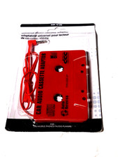 Universal Audio Car Stereo Cassette Adapter -New In package