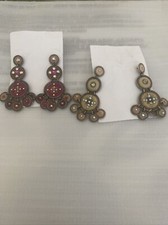 Nice Lot A pair of Gas bijoux designer dangle...