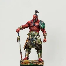 1/24 Scale Oni Warrior Resin Model Figure Samurai Fantasy Demon Kit Unassembled