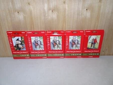 5 Pack Canon PP-201 Photo Paper Plus Glossy II, 4x6 inch - 500 Sheets New