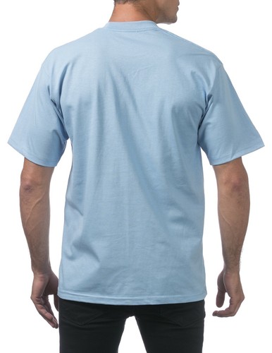 Pro Club Men's Heavyweight Cotton Short Sleeve Crew Neck T-Shirt - 25 Colors - Picture 114 of 127