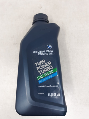 7 Liters Genuine BMW Factory Twin Power Turbo 5w30 Motor Oil  