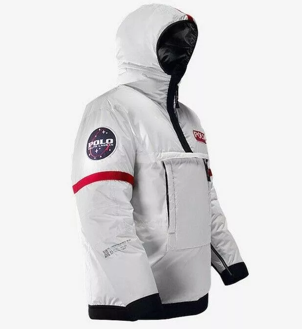 Polo Ralph Lauren VTG NASA Jacket POLO 11 Astronauts Spaceman HEATED Down  Ski