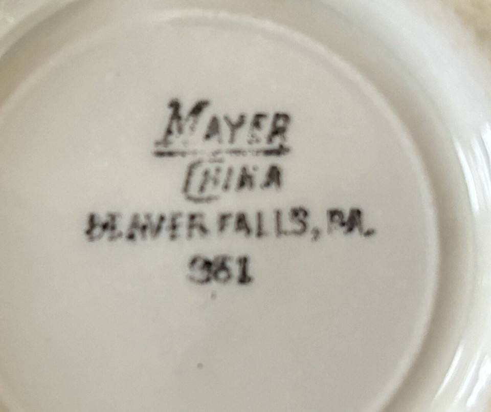 Vintage Original White Castle Small Ceramic Coffee Cup Mug Ash Tray