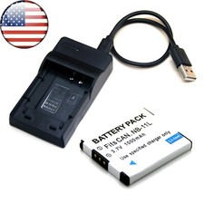 Battery  USB Charger For Canon Powershot ELPH 110 HS 115 IS 120 IS 130 IS new