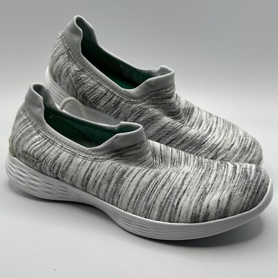 You by Skechers Walk Size White Gray SN14971