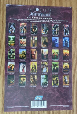 【激レア！】X-Files コレクションカード約80枚！ The X-Files Topps Master Visions Collector Cards Premiere Edition
