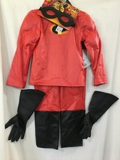 New Disney store Incredibles 2 Dash Halloween Costume Boys 5/6 Please read
