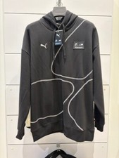 BMW MMS STATEMENT HOODIE PUMA BLACK LARGE