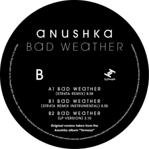 Anushka Bad Weather/STR4TA Remix (Vinyl) 12" Single (UK IMPORT)