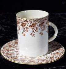 Antique Royal Worcester Cup w3824 Flat Demita...