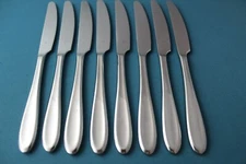 8 Dinner Knives Solid WMF Cromargen ARTISAN Glossy Stainless 9 1/8"